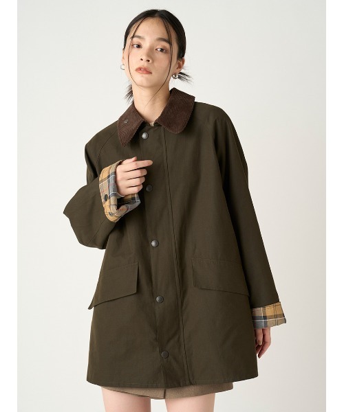 FRAY I.D（フレイアイディー）の「【Barbour】ミドルレングス