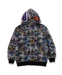 a bathing ape floral camo shark エイプ　パーカー Buy BAPE Floral Camo Shark Relaxed Fit Full Zip Hoodie