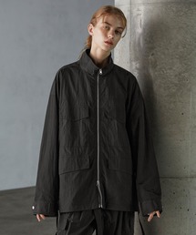 SERACE（セラス）の「【SERACE】military design multi pocket loose stand blouson   ミリタリーデザインマルチポケットルーズスタンドブルゾン（ブルゾン）」