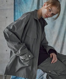 SERACE（セラス）の「【SERACE】military design multi pocket loose stand blouson   ミリタリーデザインマルチポケットルーズスタンドブルゾン（ブルゾン）」