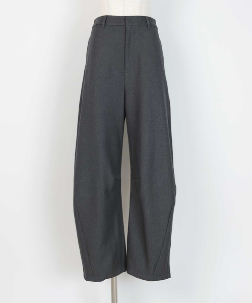 UR'S（ユアーズ）の「ベーシックカーブパンツ（その他パンツ・レディース・グレー系その他/ブラック/アイボリー・S/M/L）」の10枚目の写真