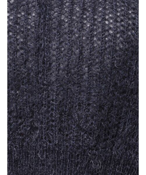 EMODA(エモダ)の「シアーシャギーニット(ニット/セーター・レディース・ネイビー/グレー/ブラック・FREE)」の17枚目の写真