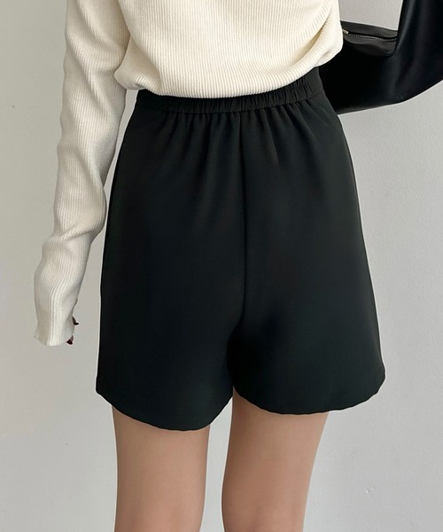 callautia（カラウティア）の「ラップスカート風ショートパンツ（その他パンツ・レディース・アイボリー/ブラック/グレー・SMALL/MEDIUM/LARGE）」の13枚目の写真