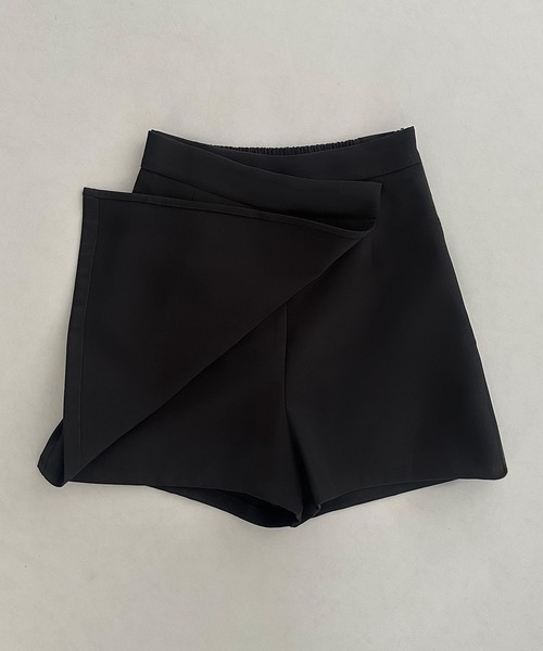 callautia（カラウティア）の「ラップスカート風ショートパンツ（その他パンツ・レディース・アイボリー/ブラック/グレー・SMALL/MEDIUM/LARGE）」の17枚目の写真