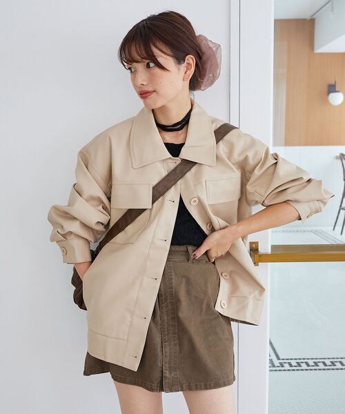 MAJESTIC LEGON（マジェスティックレゴン）の「チョーカー付シアーレーストップス（Tシャツ/カットソー・レディース・オフホワイト/アイボリー/ホワイト系その他2/ブラック系その他/ブラック・MEDIUM）」の8枚目の写真