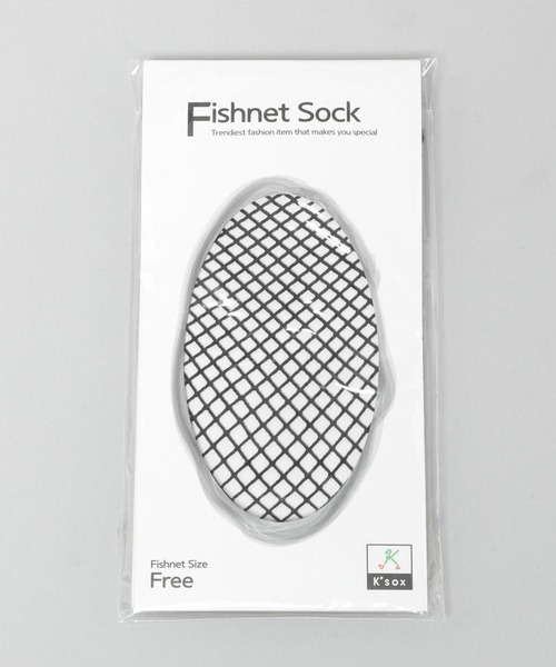 A part by（アパートバイ）の「フィッシュネットソックス（ソックス/靴下・レディース・ブラック・FREE）」の2枚目の写真