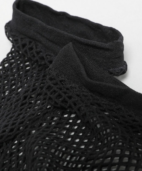 A part by（アパートバイ）の「フィッシュネットソックス（ソックス/靴下・レディース・ブラック・FREE）」の5枚目の写真