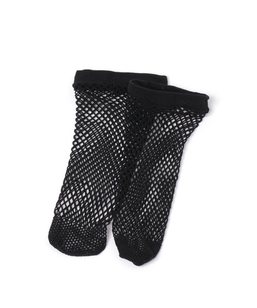 A part by（アパートバイ）の「フィッシュネットソックス（ソックス/靴下・レディース・ブラック・FREE）」の6枚目の写真