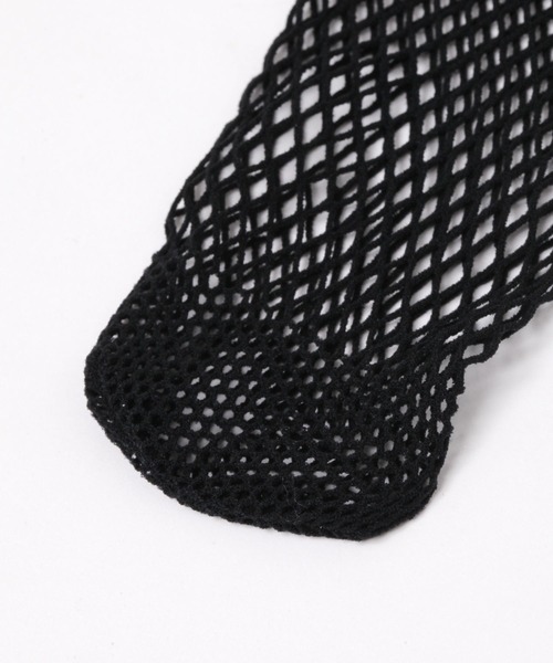 A part by（アパートバイ）の「フィッシュネットソックス（ソックス/靴下・レディース・ブラック・FREE）」の7枚目の写真