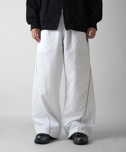FRKM SCD x 2er0 ルーズ ワイド パンツ y2k opium FRKM SCD x 2er0 ルーズ ワイド パンツ y2k opium Amazon.co.jp