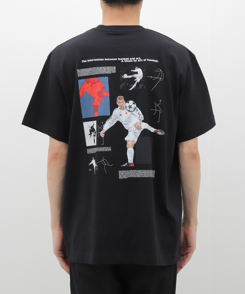 417 EDIFICE(フォーワンセブンエディフィス)の「AOF / アートオブフットボール The Art of Football(Tシャツ/カットソー・メンズ・ブラック・MEDIUM/LARGE/X-LARGE)」の6枚目の写真