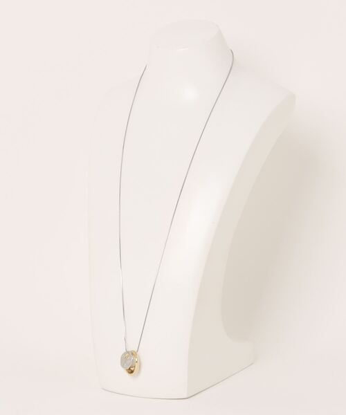 KATHARINE ROSS(キャサリンロス)の「【KATHARINE ROSS】【Joli&Micare】ミックスカラーロングネックレス(ネックレス・レディース・シルバー・MEDIUM)」の3枚目の写真