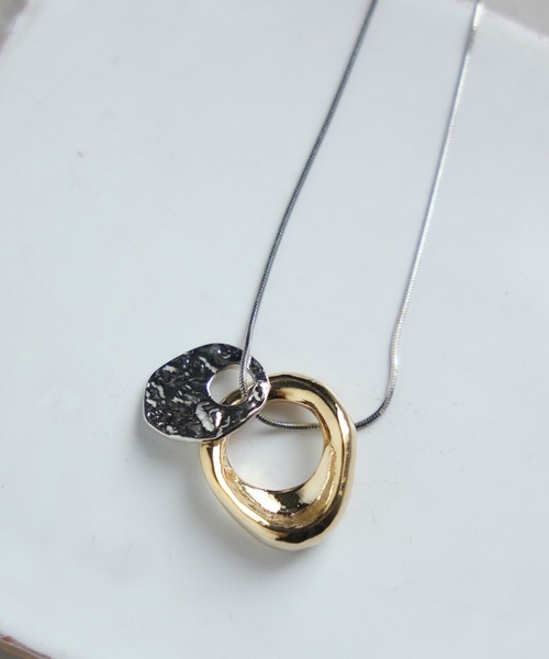 KATHARINE ROSS(キャサリンロス)の「【KATHARINE ROSS】【Joli&Micare】ミックスカラーロングネックレス(ネックレス・レディース・シルバー・MEDIUM)」の11枚目の写真
