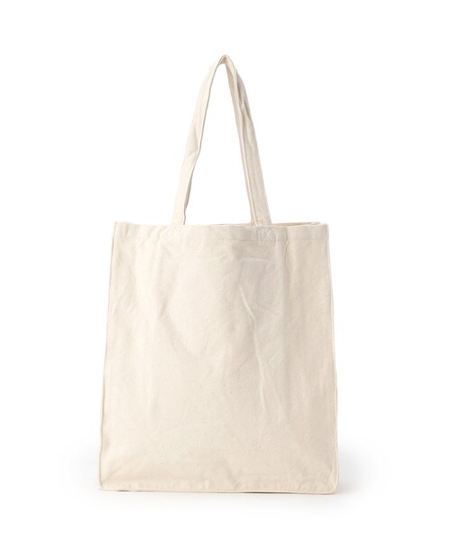 Ober Tashe(オーバータッシェ)の「リボン刺繍キャンバストートバッグ(トートバッグ・レディース・アイボリー/グレー/ブラック・FREE)」の10枚目の写真