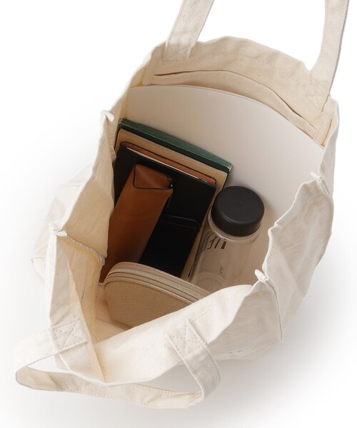 Ober Tashe(オーバータッシェ)の「リボン刺繍キャンバストートバッグ(トートバッグ・レディース・アイボリー/グレー/ブラック・FREE)」の15枚目の写真