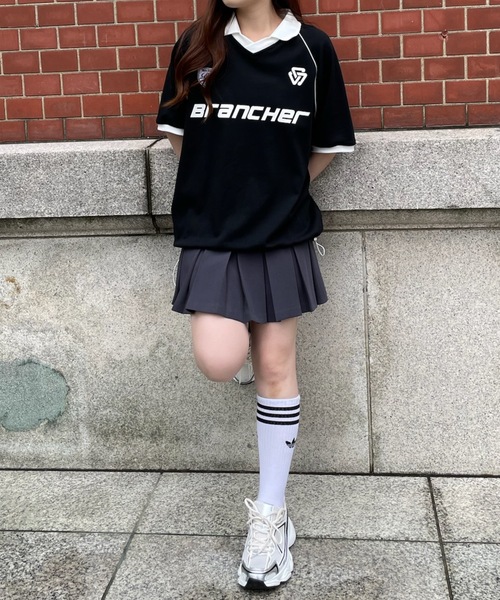 PURE BRIGHT（ピュアブライト）の「【RiLiコラボ】ボックスプリーツスカート（スカート・レディース・グレー/ベージュ・S/M）」の11枚目の写真