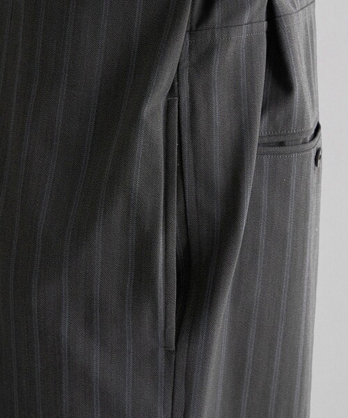 LOEFF（ロエフ）の「＜LOEFF＞ヘリンボーン ストライプ オールインワン