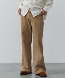 LURAKU（ルラク）の「【LURAKU】Semi-flared washed denim - セミフレアウォッシュデニム（デニムパンツ）」