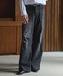 LURAKU（ルラク）の「【LURAKU】Semi-flared washed denim - セミフレアウォッシュデニム（デニムパンツ・LARGE）」