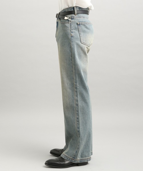 パンツ L EYELET SEMI LOOSE DENIM METAL EYELET SEMI LOOSE DENIM – BEEDEN