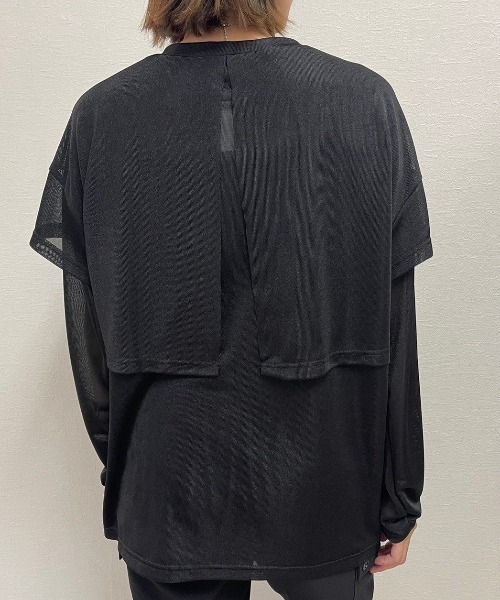 【セール】Shiny layered CS シャイニーレイヤードカットソー(Tシャツ/カットソー)|Muel Chic(ミュエルシック) 【セール】Shiny layered CS シャイニーレイヤードカットソー(Tシャツ/カットソー)|Muel Chic(ミュエルシック)