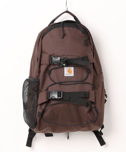 Carhartt WIP(カーハートダブリューアイピー)の「WIP Kickflip Backpack キックフリップバックパック 24.8L(バックパック/リュック・メンズ・ブラウン系/ベージュ/ブラウン/ダークブラウン/グレー・FREE)」の3枚目の写真