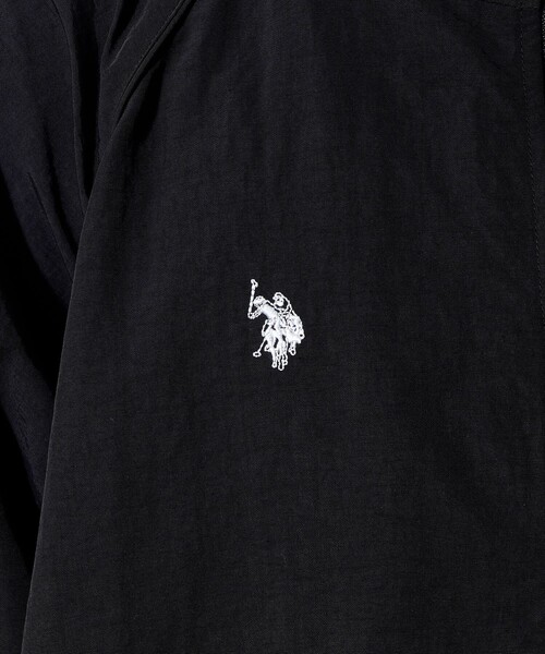 U.S. POLO ASSN.(ユーエスポロアッスン)の「U.S. POLO ASSN./ユーエスポロアッスン 別注 ナイロンジップブルゾン(限定展開)(ナイロンジャケット・メンズ・グレー/ブラック/ネイビー・SMALL/MEDIUM/LARGE)」の19枚目の写真