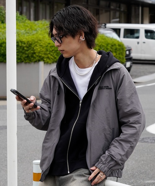 U.S. POLO ASSN.(ユーエスポロアッスン)の「U.S. POLO ASSN./ユーエスポロアッスン 別注 ナイロンジップブルゾン(限定展開)(ナイロンジャケット・メンズ・グレー/ブラック/ネイビー・SMALL/MEDIUM/LARGE)」の13枚目の写真
