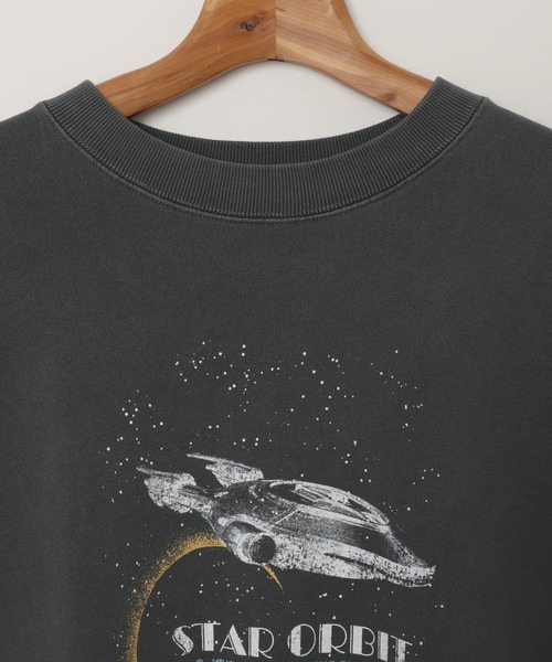 ANME（アンメ）の「宇宙プリント裏毛スウェットトップス（スウェット・レディース・ブラック系その他2/ブラック系その他/ブラック系その他3・M/L/XL）」の22枚目の写真