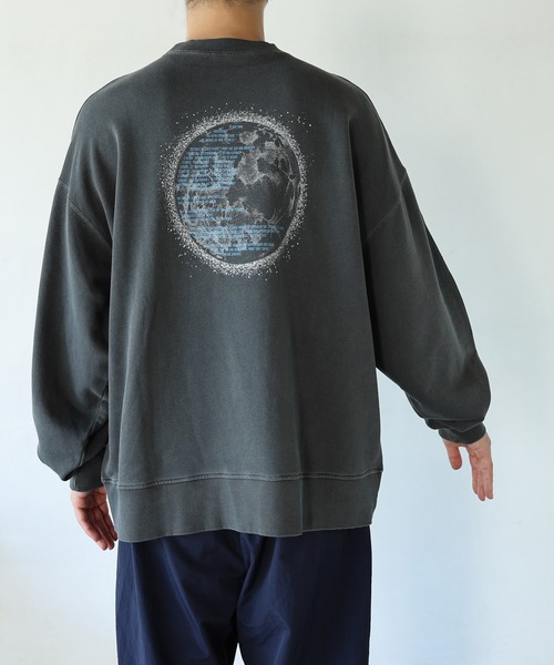 ANME（アンメ）の「宇宙プリント裏毛スウェットトップス（スウェット・レディース・ブラック系その他2/ブラック系その他/ブラック系その他3・M/L/XL）」の15枚目の写真
