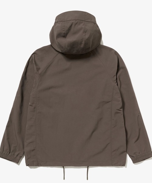 撥水防風 ドロストコード フーデッド ナイロンブルゾン / マウンテン