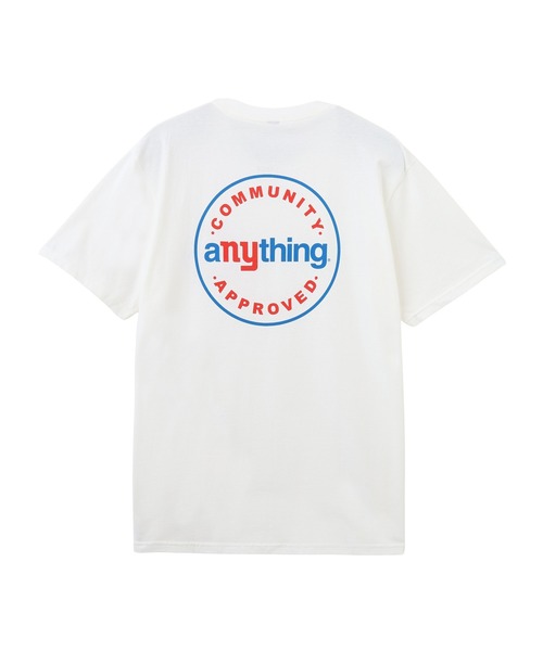 aNYthing(エニシング)の「ANYTHING COMMUNITY APPROVED T-SHIRT ANY-63(Tシャツ/カットソー・メンズ・ライトブルー/ブラック/ホワイト・L/M)」の2枚目の写真