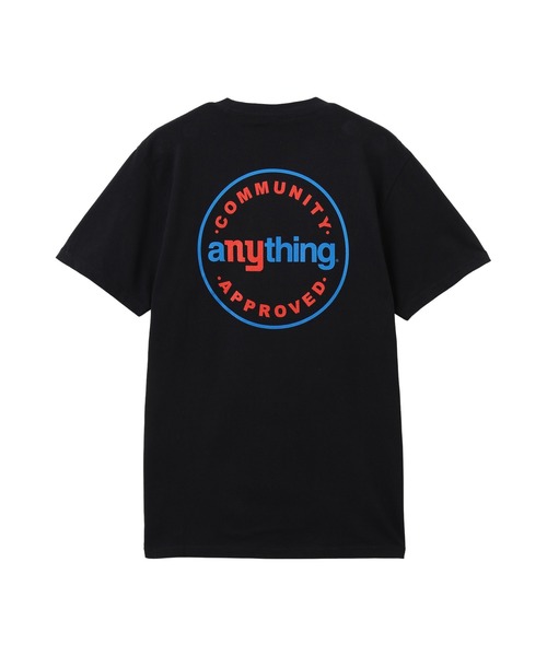 aNYthing(エニシング)の「ANYTHING COMMUNITY APPROVED T-SHIRT ANY-63(Tシャツ/カットソー・メンズ・ライトブルー/ブラック/ホワイト・L/M)」の3枚目の写真
