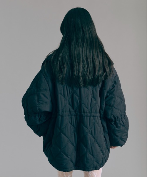 セール】Big Collar Quilted Jacket（その他アウター）｜EN NEUME