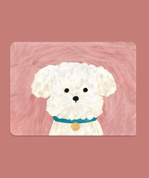 ammy.(エイミードット)の「【 ammy. / エイミードット 】 ウォーター カラー ドッグ デザイン マウスパッド(PCグッズ・レディース・B/C/D/A・FREE)」の6枚目の写真