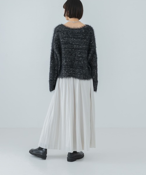 URBAN RESEARCH（アーバンリサーチ）の「チンツプリーツスカート（スカート・レディース・ネイビー/グリーン/オフホワイト・FREE）」の22枚目の写真