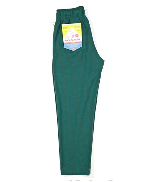 Cookman クックマン シェフパンツ イージーパンツ Light Tweed Stripe Green（その他パンツ）｜COOKMAN（クックマン）