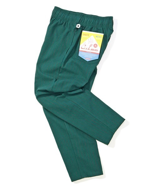 Cookman クックマン シェフパンツ イージーパンツ Light Tweed Stripe Green（その他パンツ）｜COOKMAN（クックマン）