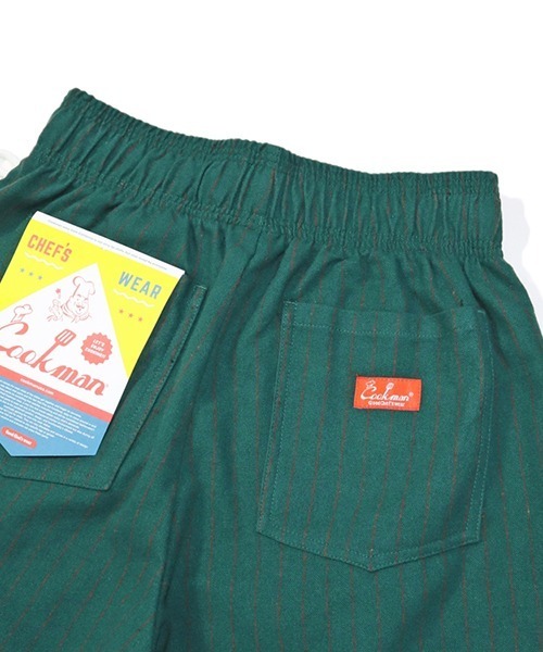 Cookman クックマン シェフパンツ イージーパンツ Light Tweed Stripe Green（その他パンツ）｜COOKMAN（クックマン）