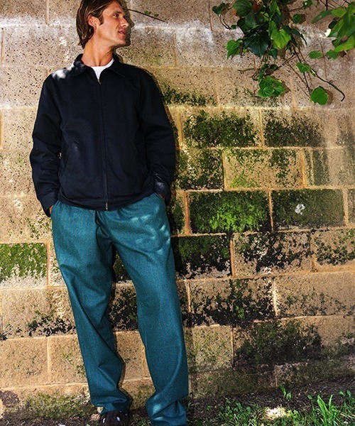 Cookman クックマン シェフパンツ イージーパンツ Light Tweed Stripe Green（その他パンツ）｜COOKMAN（クックマン）