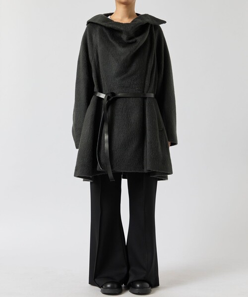 【YOHEI OHNO/ヨウヘイオオノ】Swallow Collar Coat/ウールコート（その他アウター）｜YOHEI OHNO（ヨウヘイオオノ）