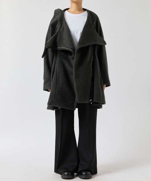 【YOHEI OHNO/ヨウヘイオオノ】Swallow Collar Coat/ウールコート（その他アウター）｜YOHEI OHNO（ヨウヘイオオノ）