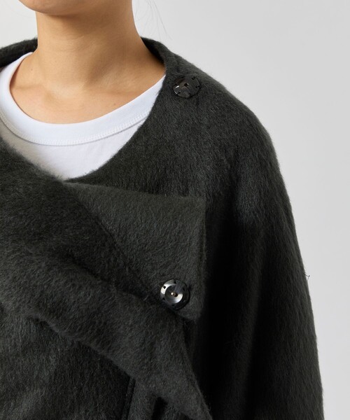 【YOHEI OHNO/ヨウヘイオオノ】Swallow Collar Coat/ウールコート（その他アウター）｜YOHEI OHNO（ヨウヘイオオノ）