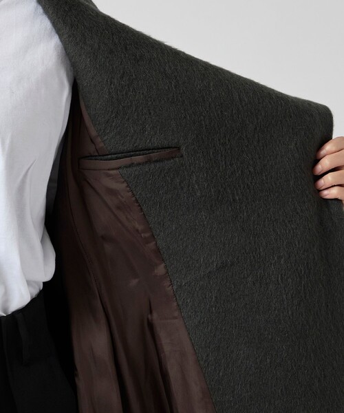 【YOHEI OHNO/ヨウヘイオオノ】Swallow Collar Coat/ウールコート（その他アウター）｜YOHEI OHNO（ヨウヘイオオノ）