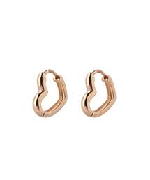 SIENA ROSE | ROSETEN・ハートスナップピアス(ピアス（両耳用）)