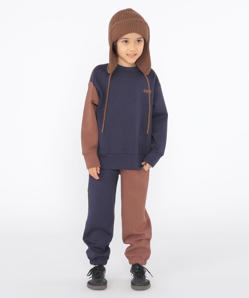 SHIPS（シップス）の「SHIPS KIDS:フライト ニット ワッチ（ニットキャップ/ビーニー・キッズ・ブラウン/ラベンダー・MEDIUM/SMALL）」の8枚目の写真