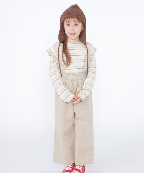 SHIPS（シップス）の「SHIPS KIDS:フライト ニット ワッチ（ニットキャップ/ビーニー・キッズ・ブラウン/ラベンダー・MEDIUM/SMALL）」の12枚目の写真