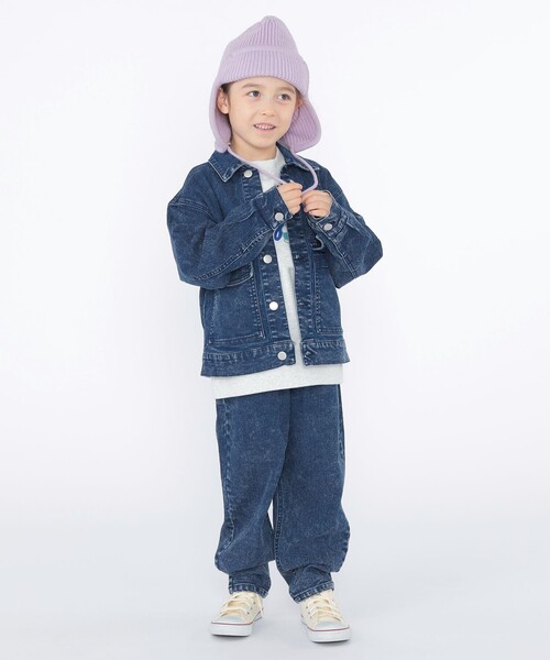 SHIPS（シップス）の「SHIPS KIDS:フライト ニット ワッチ（ニットキャップ/ビーニー・キッズ・ブラウン/ラベンダー・MEDIUM/SMALL）」の15枚目の写真