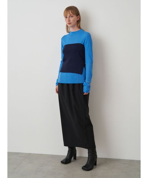 ELENDEEK(エレンディーク)の「ビスチェセットリブニット(ニット/セーター・レディース・オフホワイト/グレー/ブルー・FREE)」の10枚目の写真