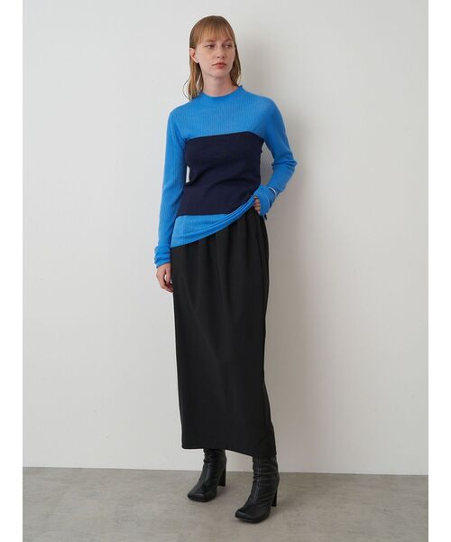 ELENDEEK(エレンディーク)の「ビスチェセットリブニット(ニット/セーター・レディース・オフホワイト/グレー/ブルー・FREE)」の11枚目の写真